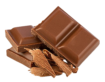 Chocolate pieces